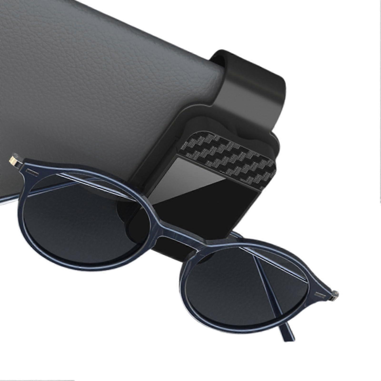 Sunglass Clip for Car | Multi-Functional Glasses Holder & Card Organizer | Unisex Auto Interior Accessory