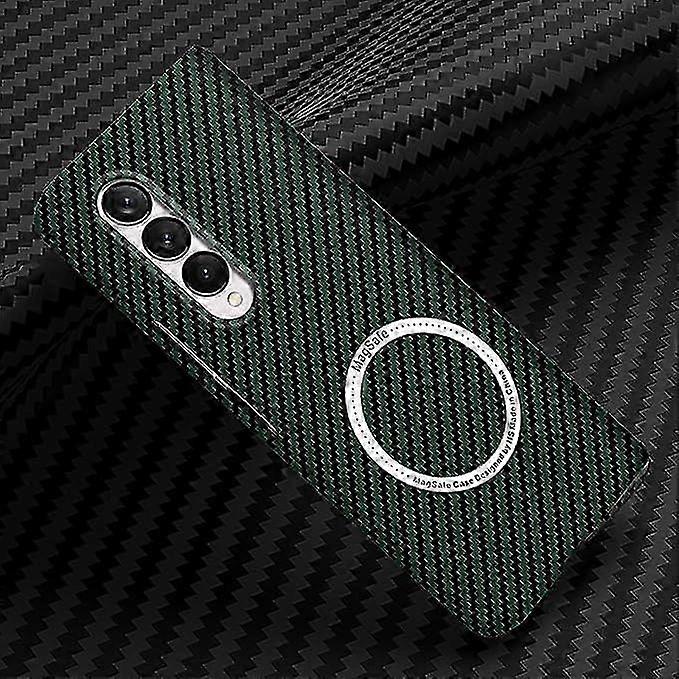 Z Fold 5 Carbon Fiber Case Compatible with Magsafe, Compatible with Magsafe Galaxy Z Fold 5 Carbon C