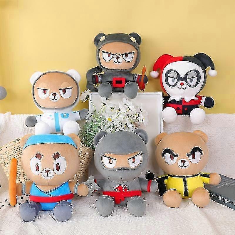 New Kung Fu Bear Series Stuffed Toy Kung Fu Bear Plush Stuffed Toy