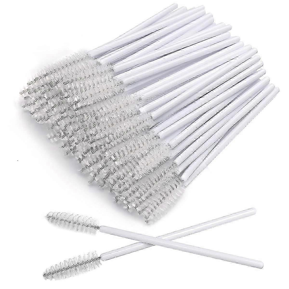 100PCS Disposable Eyelash Brushes Mascara Wands Eye Lash Eyebrow Applicator