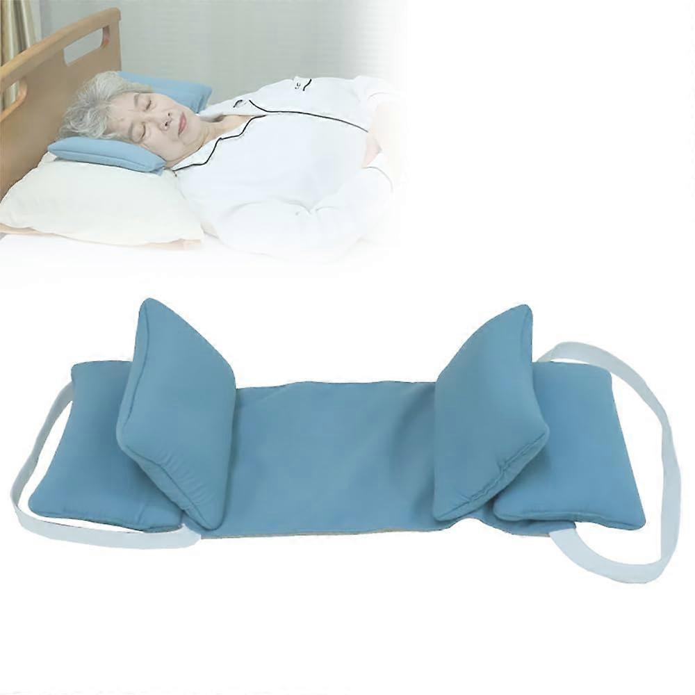 Neck Stabilizer Wedge Pillow, Posture Corrector Headrest, 4 Adjustable Pillows, for Elderly