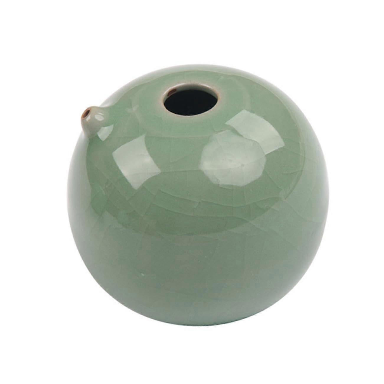 Chinese Calligraphy Supply Ceramic Water Dropper Ink Drops for Painting Art - 5 Random Styles, Smooth Round Design