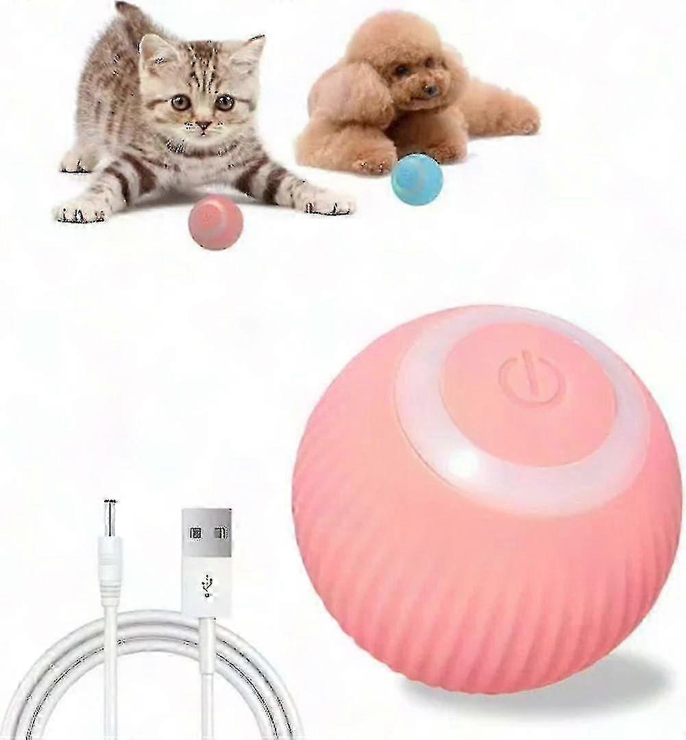 Power Ball 2.0 Automatic Rolling Cat Toy - Interactive Smart Ball for Cats