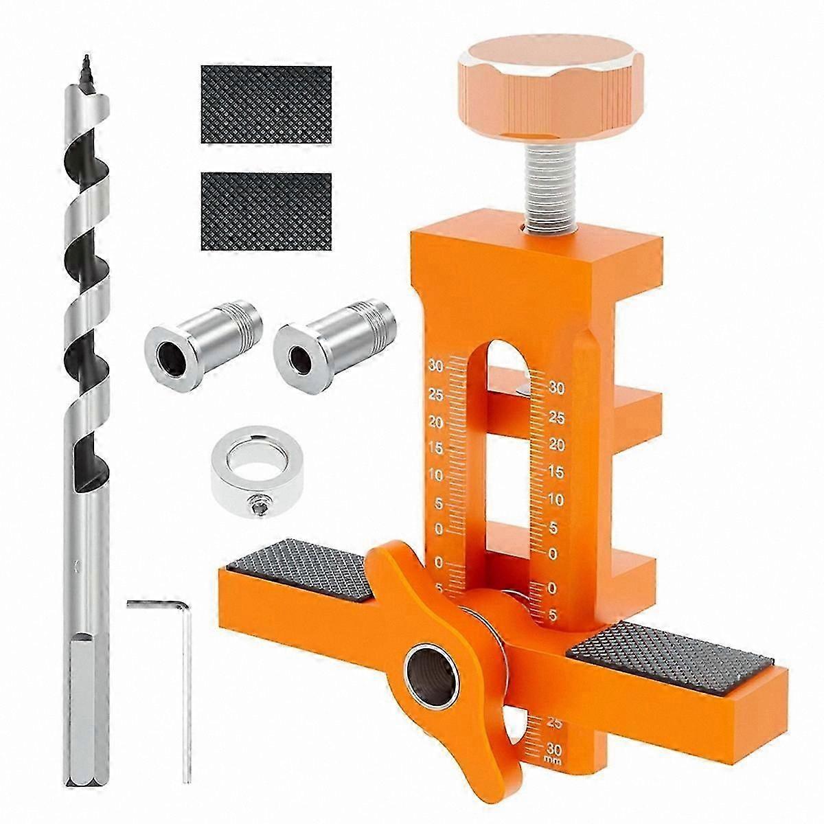 Adjustable Cabinet Door Positioner for Frameless Installation Aid