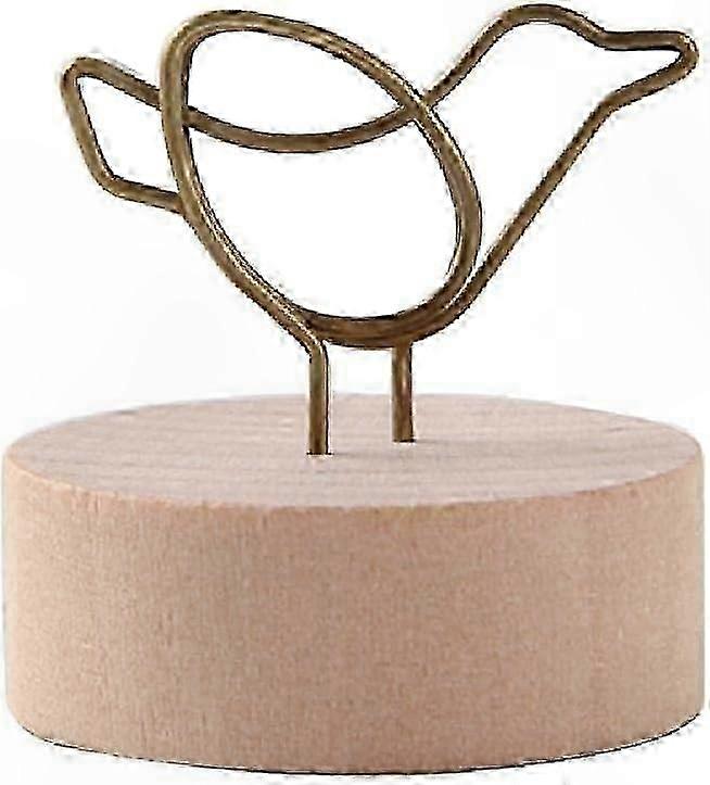 10-Pack 2.2" Tabletop Photo Holders Wire Picture Stands for Place Cards & Notes
