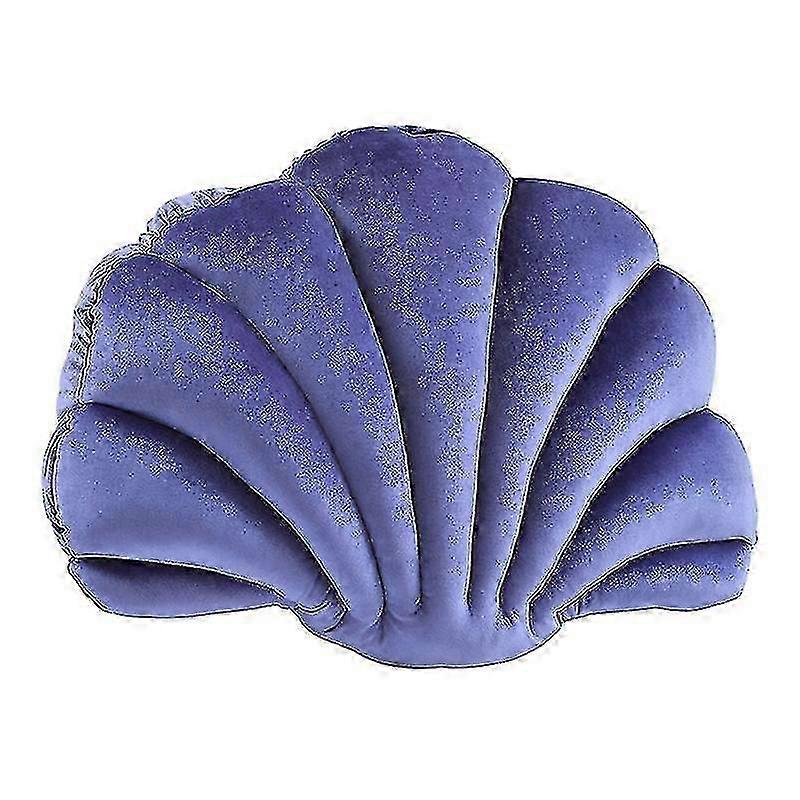 Beach style sofa cushion with scallop shell design for living spaces