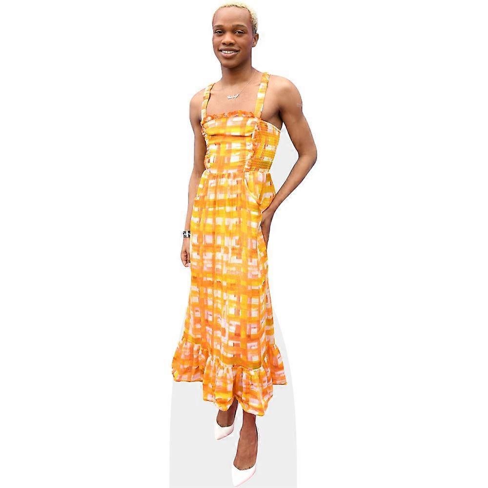 Jae Gurley (Midi Dress) Cardboard Cutout (lifesize OR mini size). Standee. Stand Up.