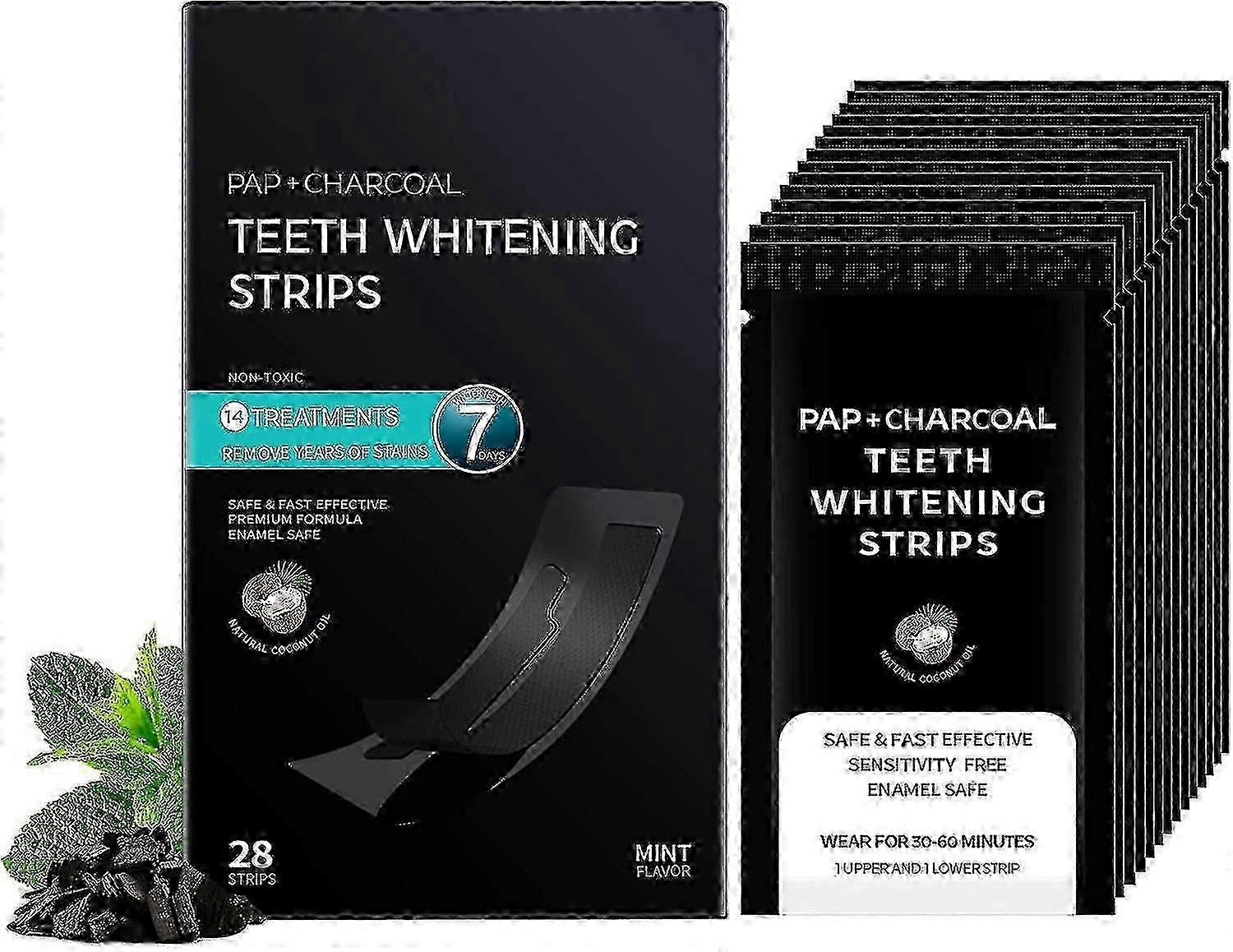 Teeth Strip, 28pcs Non-sensitive Strips, Teeth Strips Teeth Kit Peroxide