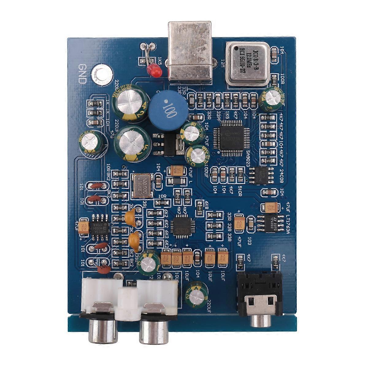 MIni USB Decoder Board ES9028K2M+SA9023 Fever Audio Sound Card Decoding Module DIY for Power Amplifi