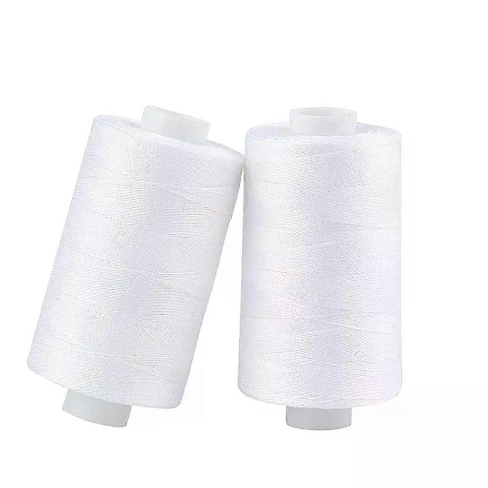 2pcs/Set 500M Sewing Thread Works For Hand&Machine Sewing Spools Polyester DIY Sewing Black/White
