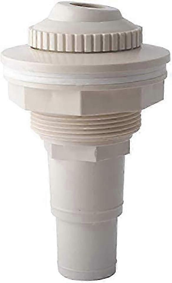 Removable Swimming Pool Impulse Nozzle with Gasket and Adapter for Swimming Pool Drainage