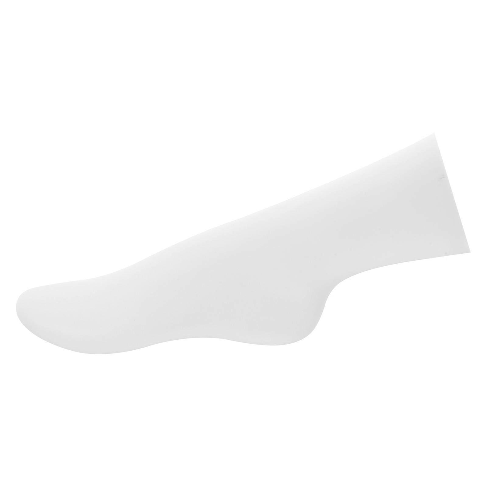 Shoe Display Female Foot Model Retail Shop Use Plastic White Sock Display 1 Set