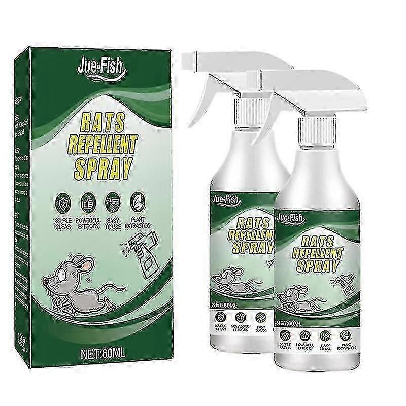 2Pack Peppermint Essential Oil - Mouse Mice Bug Insect Spider Repellent