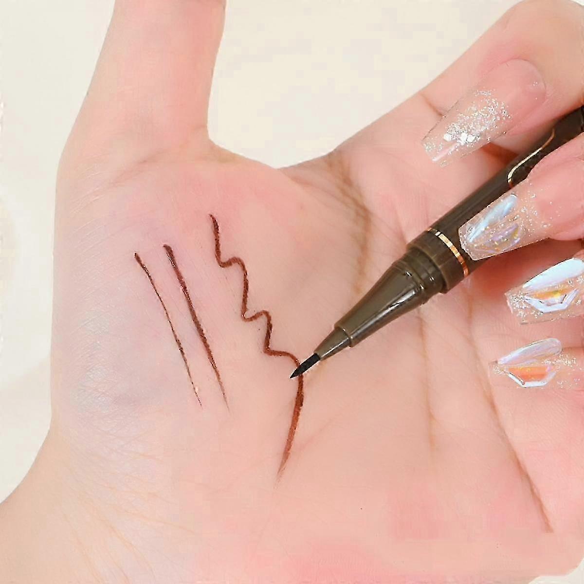Bushy Brow Pen,Thin Precision Eyebrow Pencils Define, Shape, Build, Fill In & Flick Up - Eyebrow Filler for Natural Looking Brows