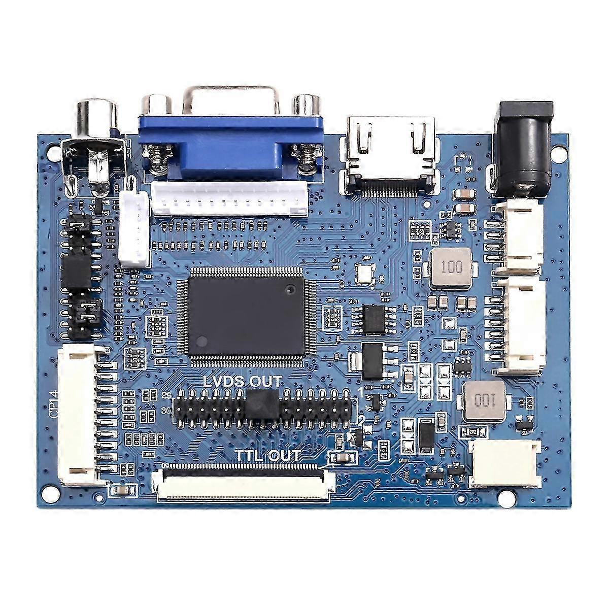 PCB800099 LCD Screen Car GPS Display LCD Driver Board VGA AV to TTL