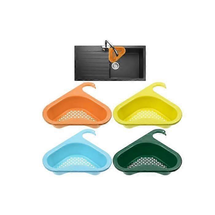 Sink Strainer - Unspecified - Triangle - 4 Pieces - Thick PP - Convenient Storage