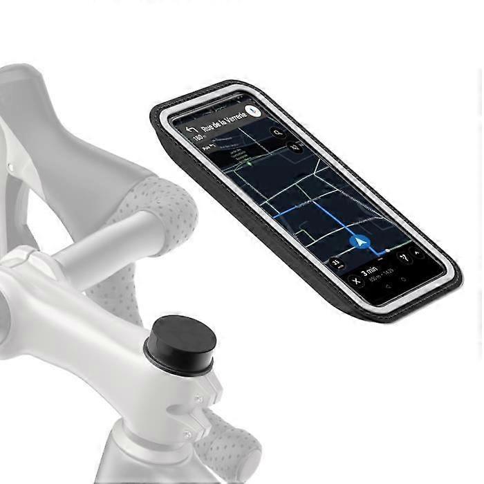 Support de téléphone Shapeheart à visser sur la potence - noir/gris - 17,2 cm