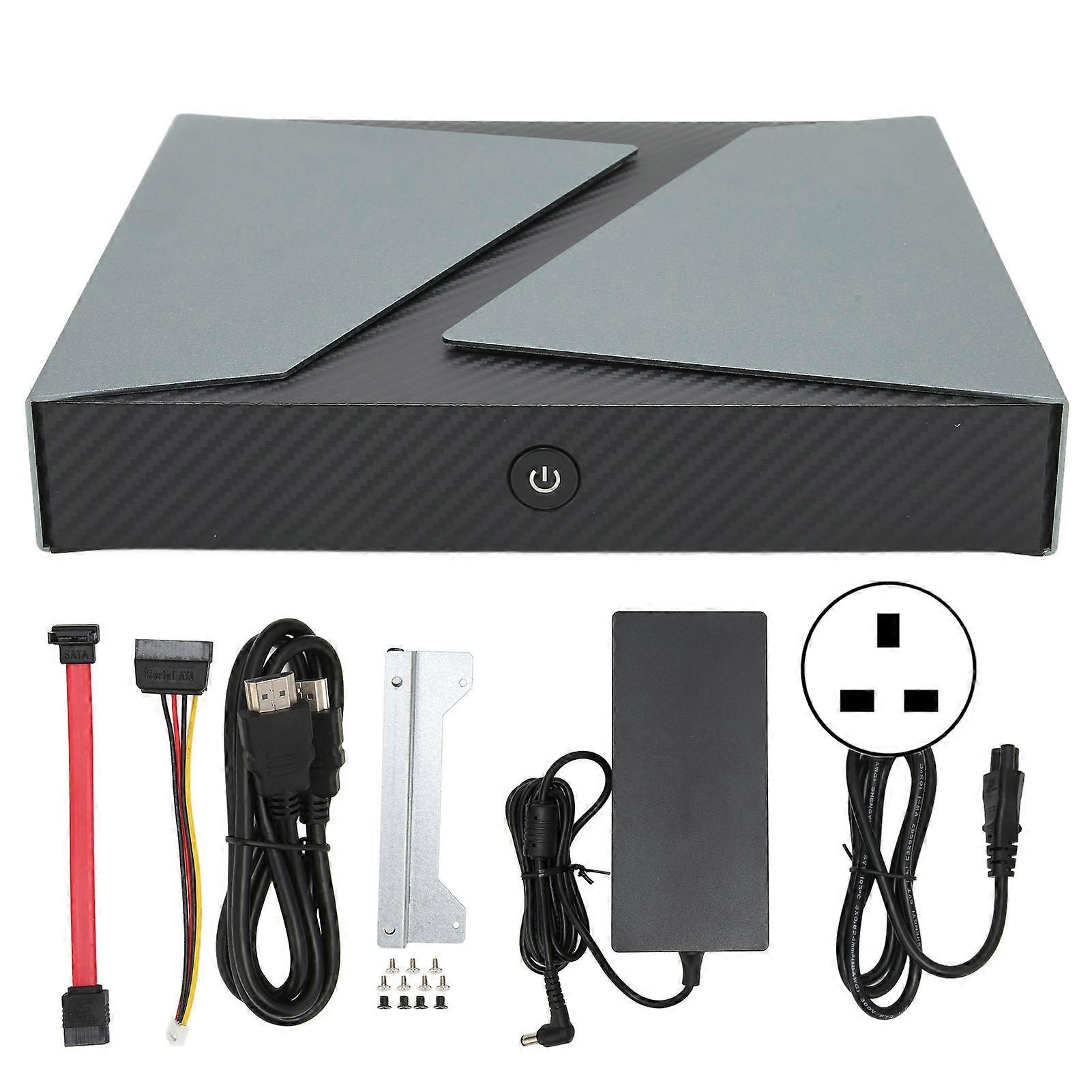 Mini PC i9 12GB 512GB Dual DDR4 GTX1650 Desktop for 3D Gaming Office UK Plug