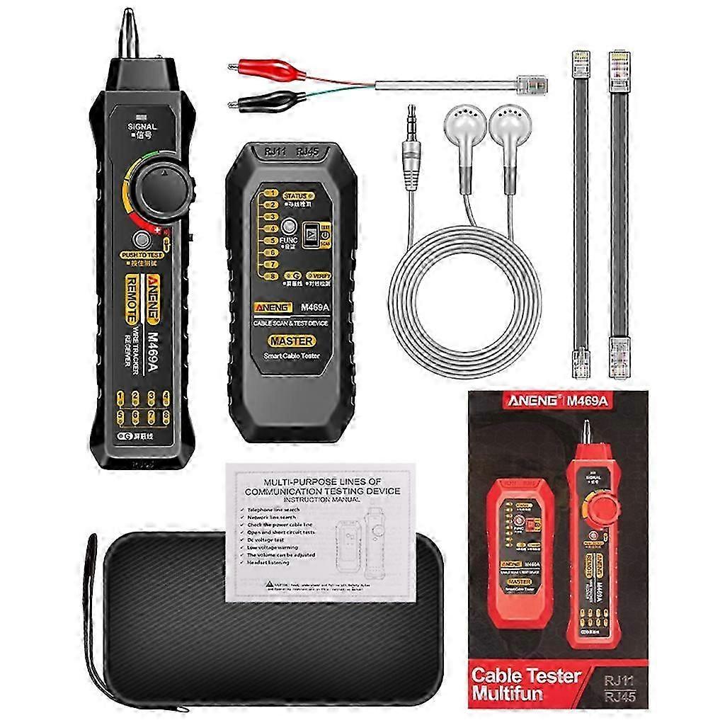 Multifunction Ethernet-lan Network Cable Tester Telephone Network Line Finder