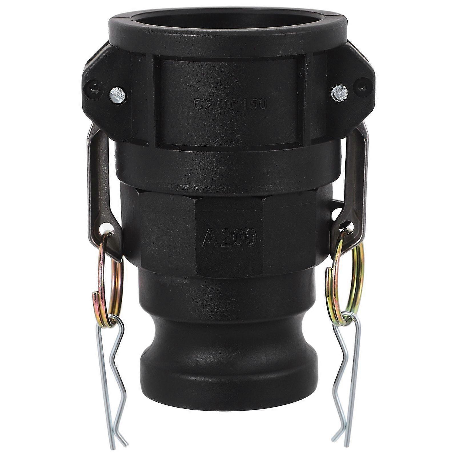 1 Set IBC Tank Quick Connect Fittings for Water and Oil Pumps Thread Adapter Fast Connection and Disconnection Connector for Various IBC Totes and Con