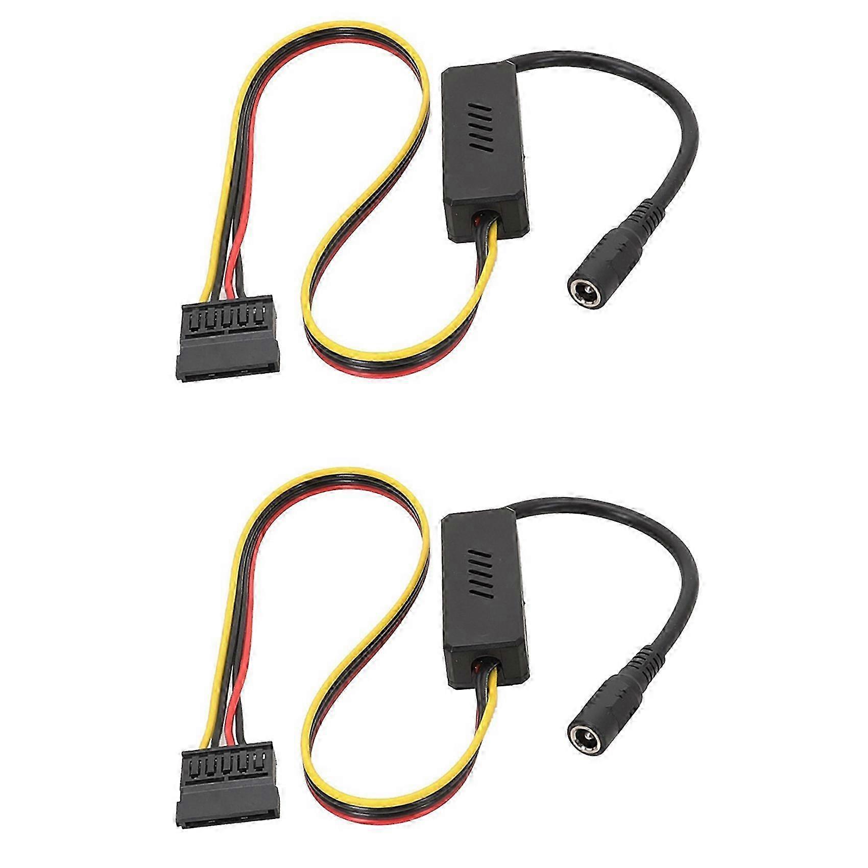 DC 5525 to SATA 12V power connector for HDD SSD drives