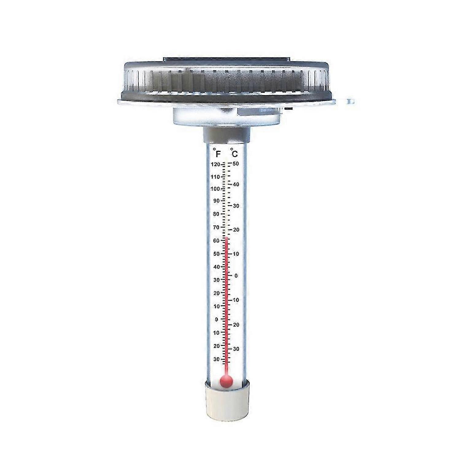 Solar Pool Thermometer Floating, Floating Ice Bath Thermometer