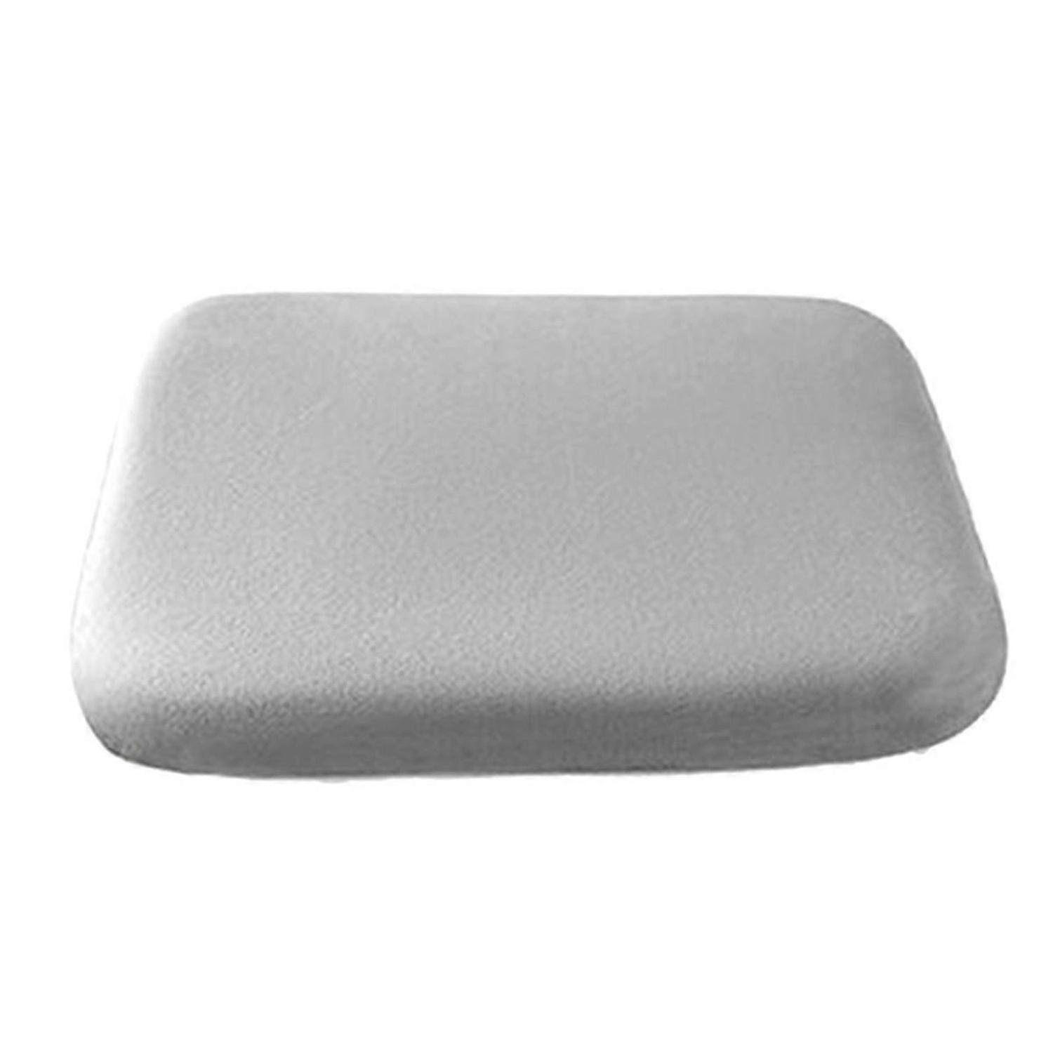 Ergonomic Memory Cotton Cushion Office Cushion Light Grey
