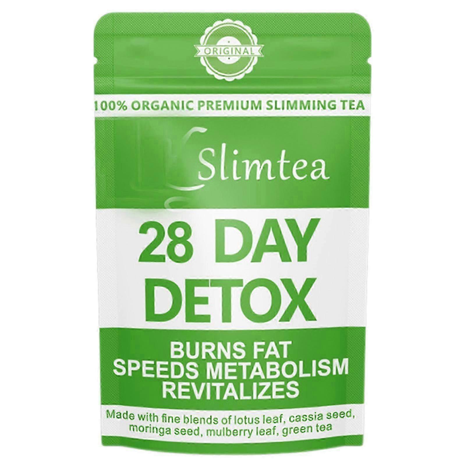 28日間のデトックスオーガニックスリムティーは、大人の十代の若者たちのための効果的なおなかの脂肪を簡単に吸収します