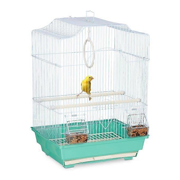 Birdcage with perches