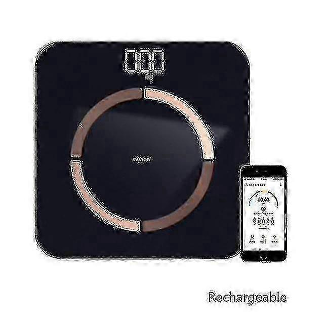 Usb Charging Weight Scale Smart(black)