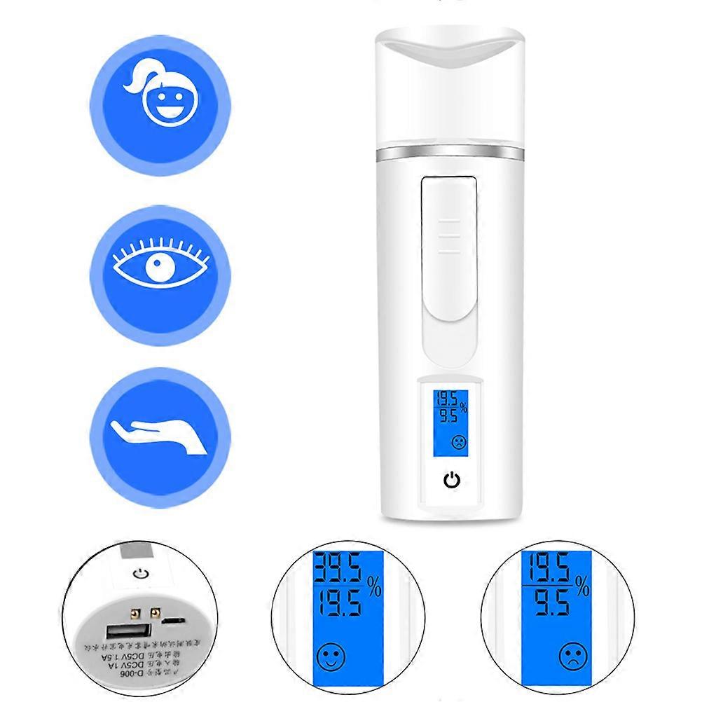 Water Spray For Face Facial Steamer For Skin Everyday Use White Nano Mist 1Pack