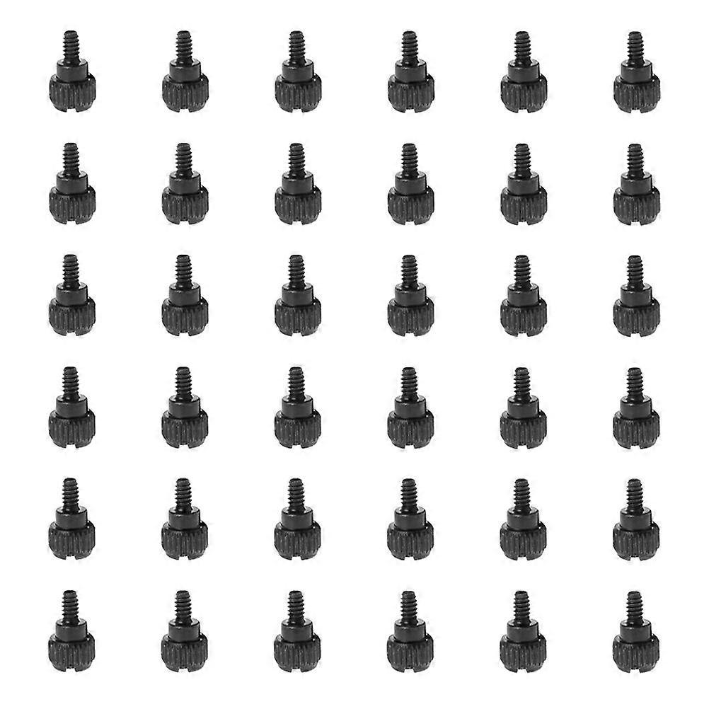 100PCS Thumb Screw Desktop Computer Case Knurled Thumbscrew Computer Accessory