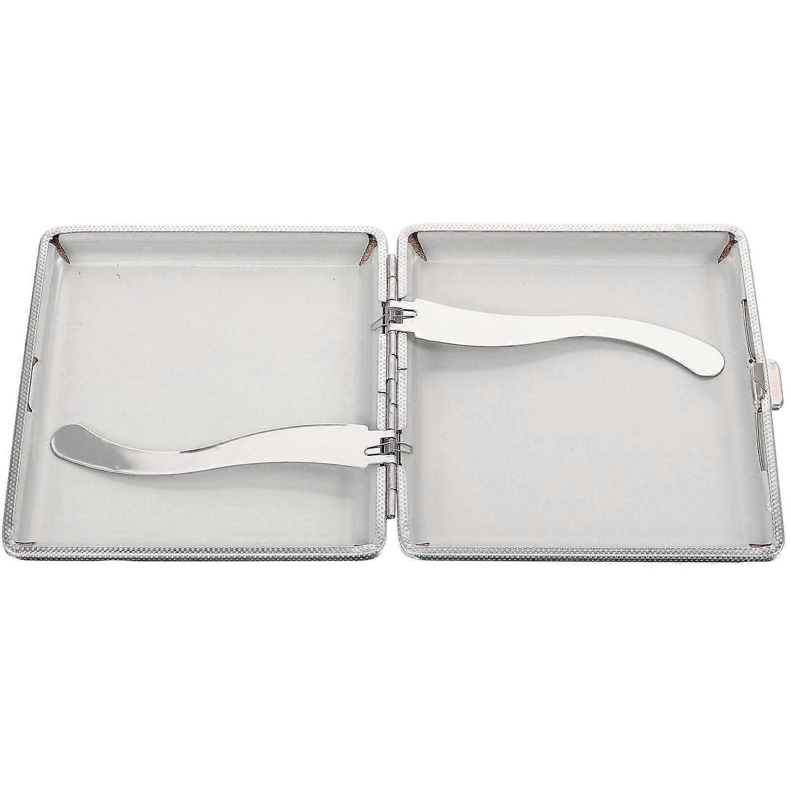 Portable Case Flip Type Storage Box with Sliding Lid