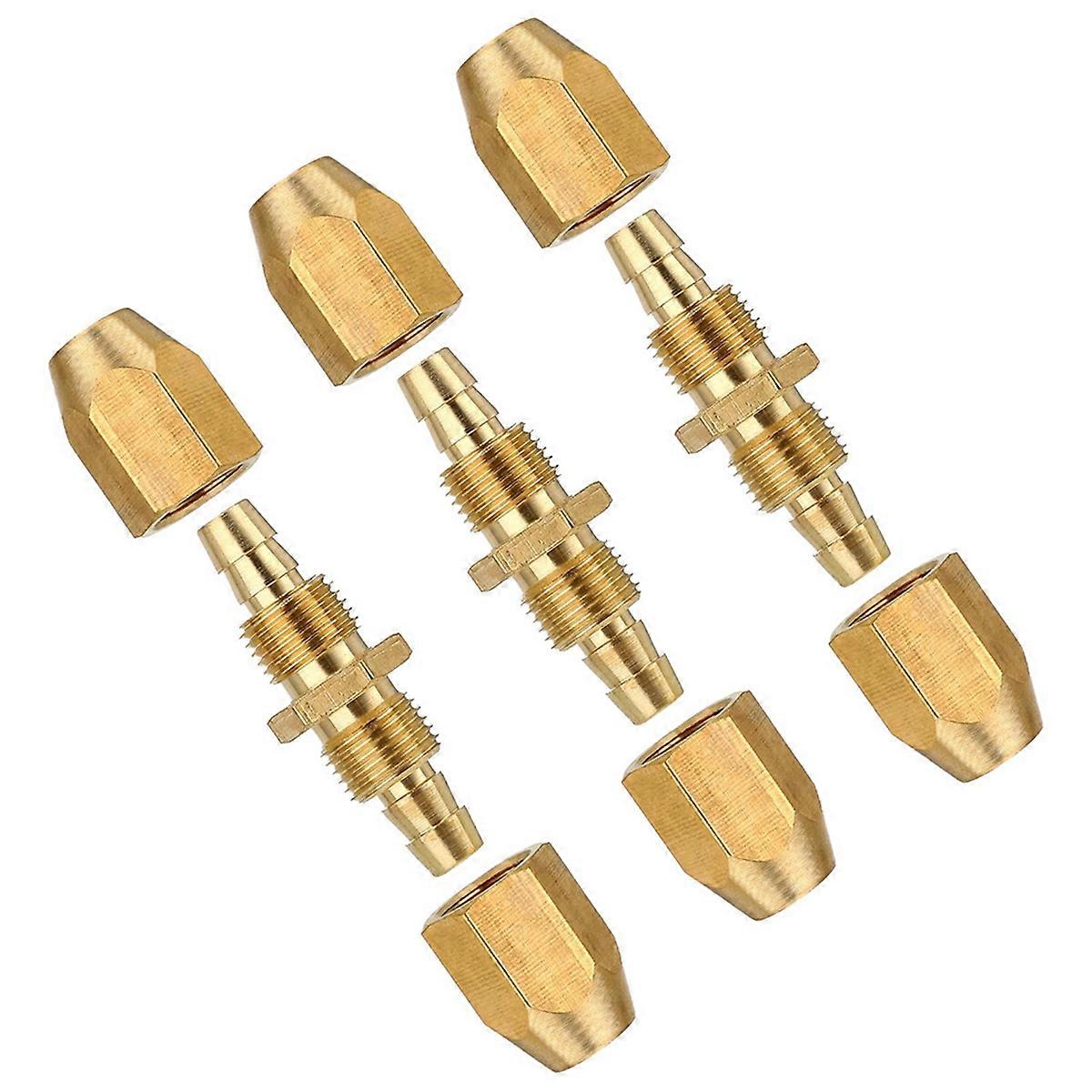 3/8-Inch Air Hose Splicer Solid Brass Hose Splicer Repair Kit