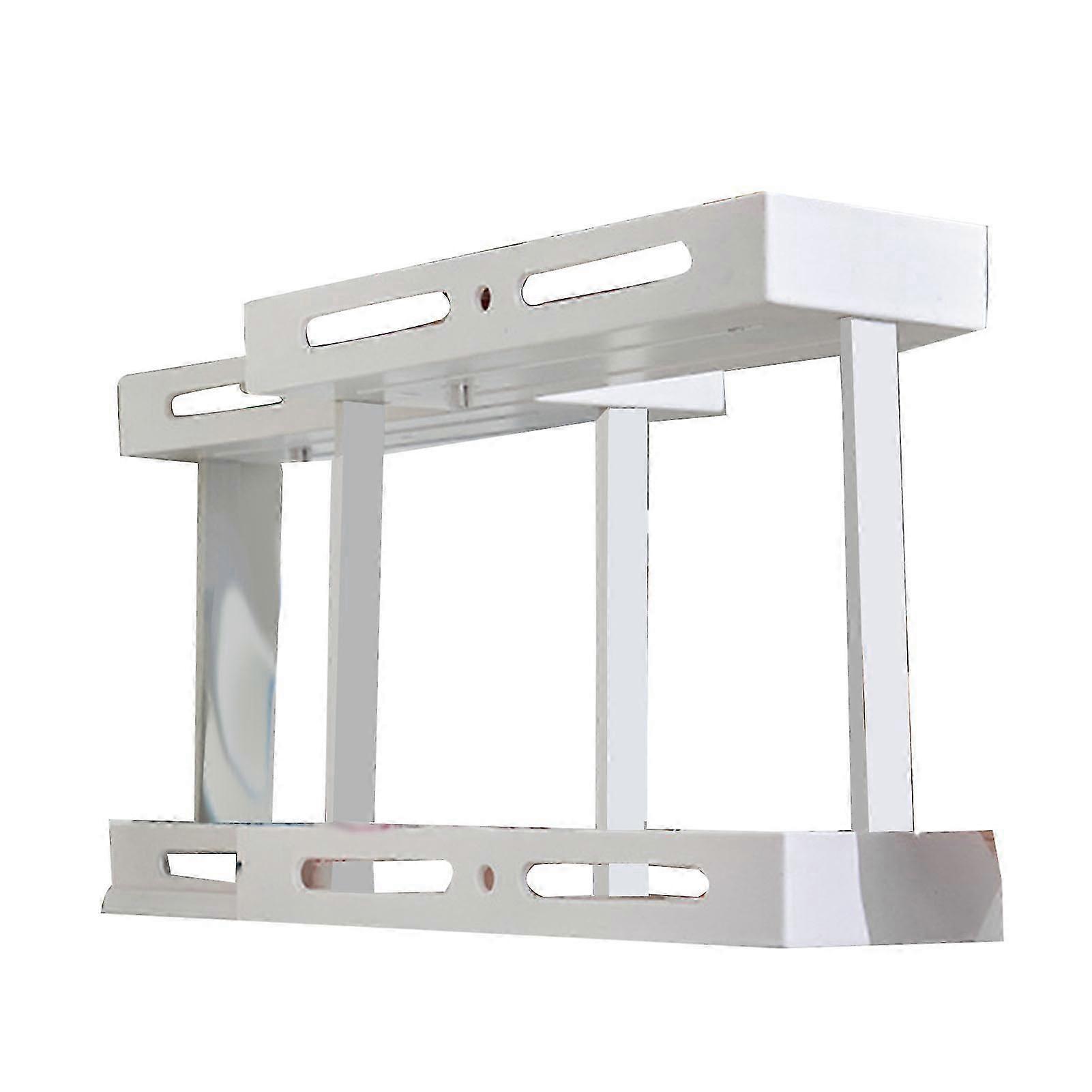 Spice Rack Large Capacity 2 Tier Multifunctional Durable Stable Organizer for Home Kitchen