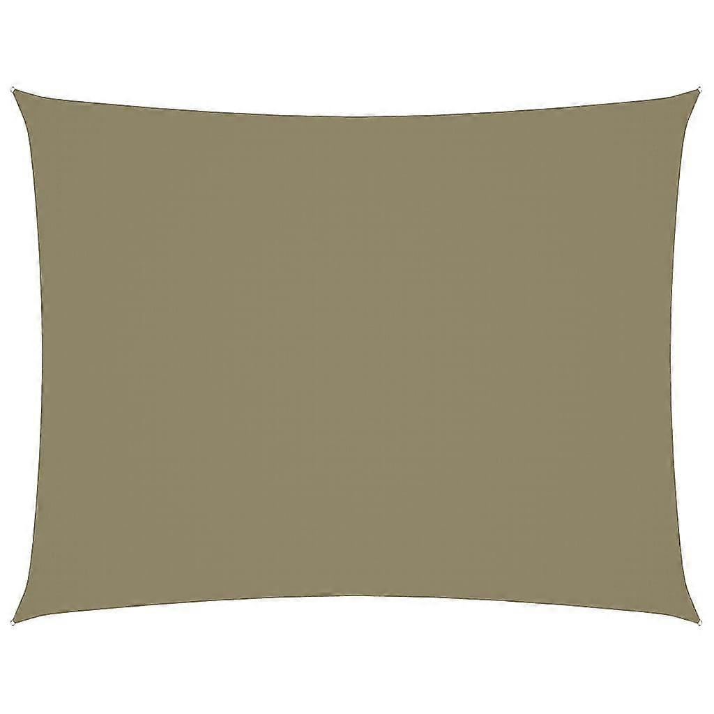 Sunshade Sail Oxford Fabric Rectangular 2x3 M Beige