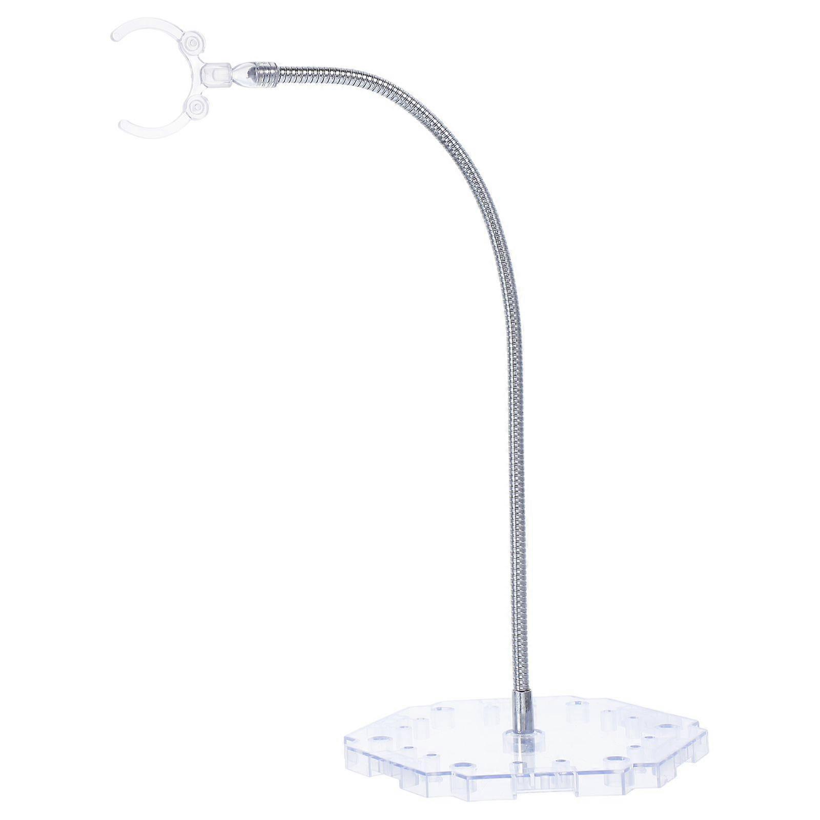Clear Doll Stand Action Figure Stand Doll Model Stand For Displaying Figures With Snake Bone Bracket For Collectors And Enthusiasts
