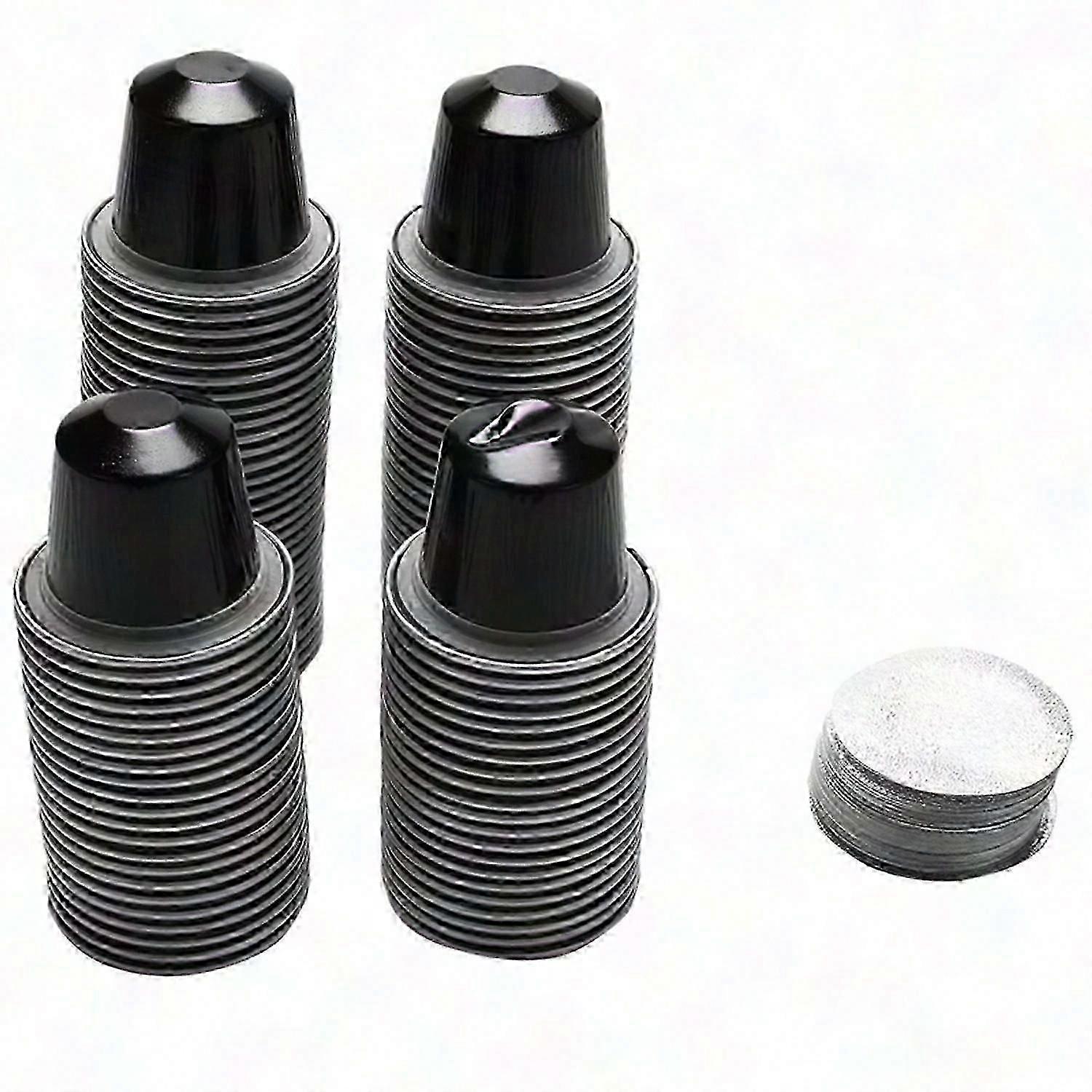 Capsules de café réutilisables écologiques pour machines Nespresso - 100 dosettes rechargeables