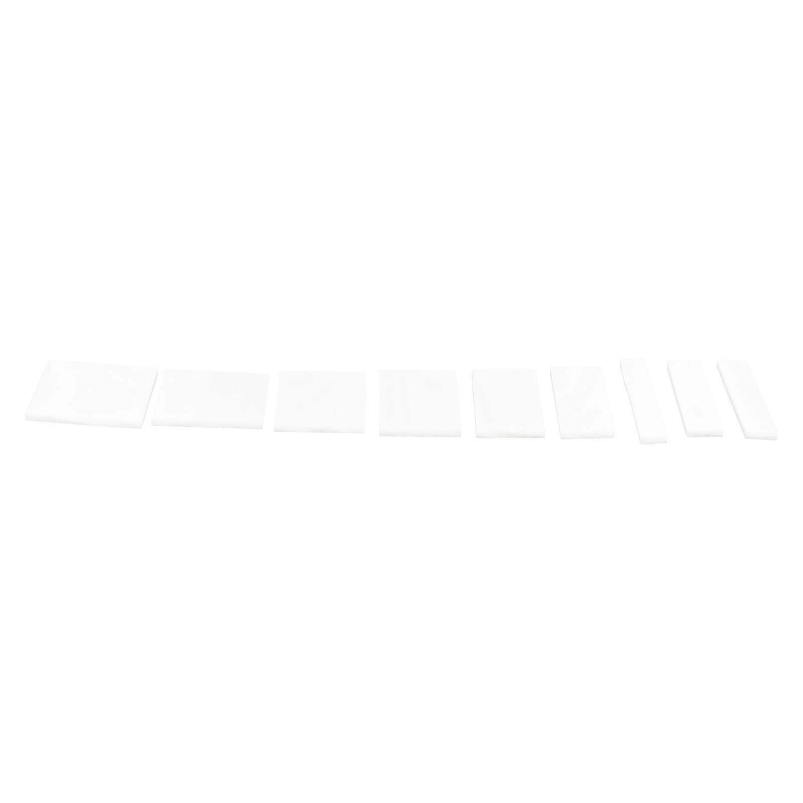 White Natural Shell Fretboard Inlay Dots for Guitar 1Set