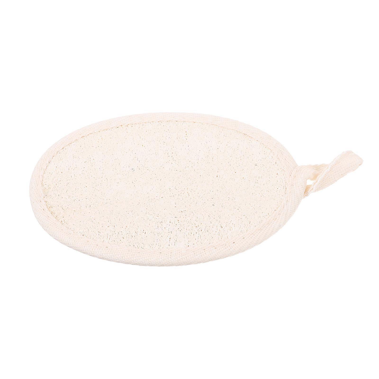 Shower Bath Loofah for Body Exfoliating 4Pcs Beige Scrubber Kit