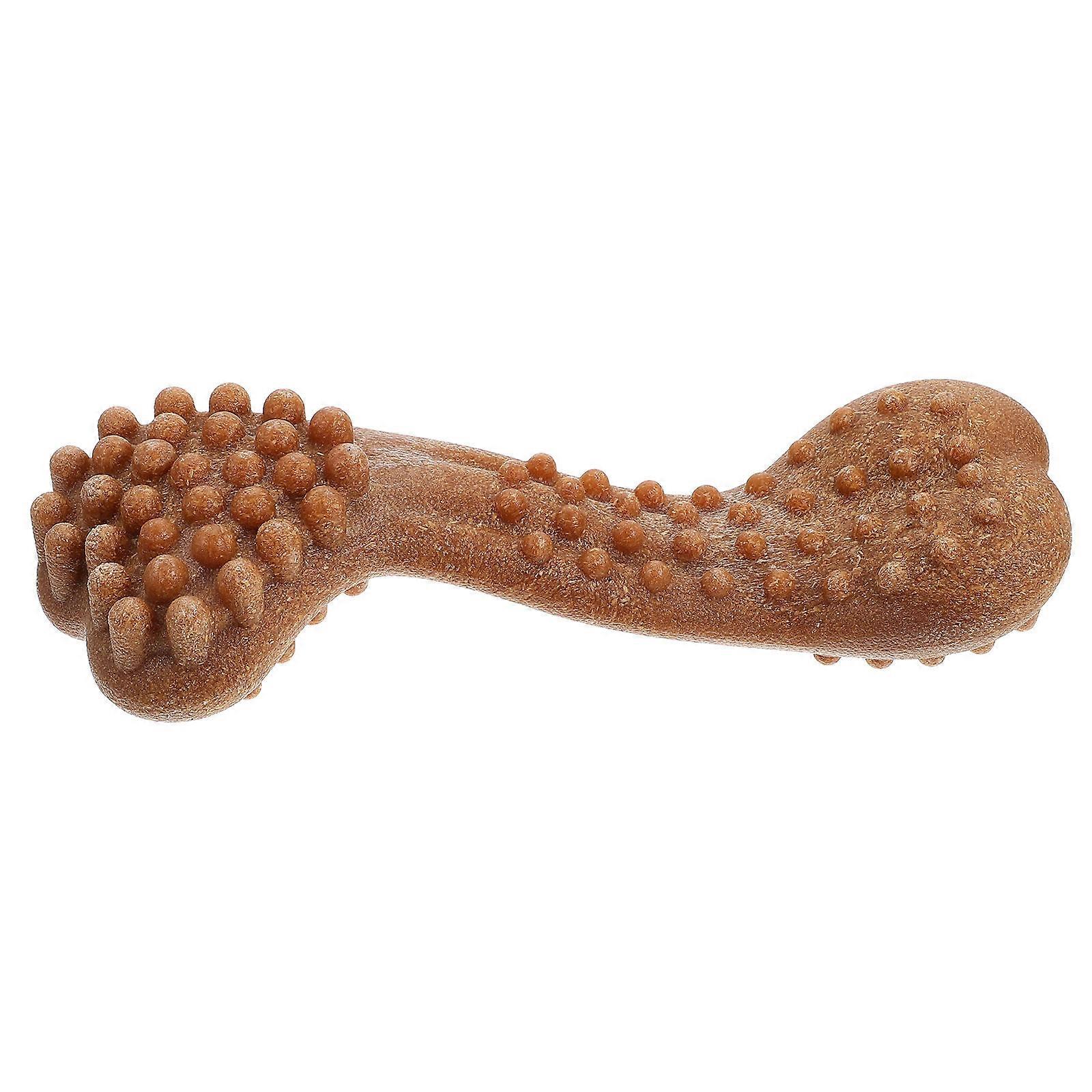 Dog Chew Toys Wooden Molar Puppy Toy for Treat Leaking 2Pcs Pack