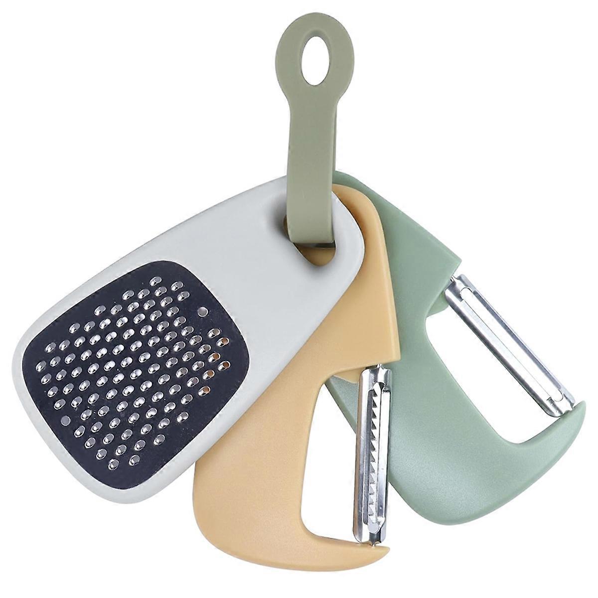 3 Pieces Vegetable Peeler, Julienne Peeler, Stackable Cooking Tools