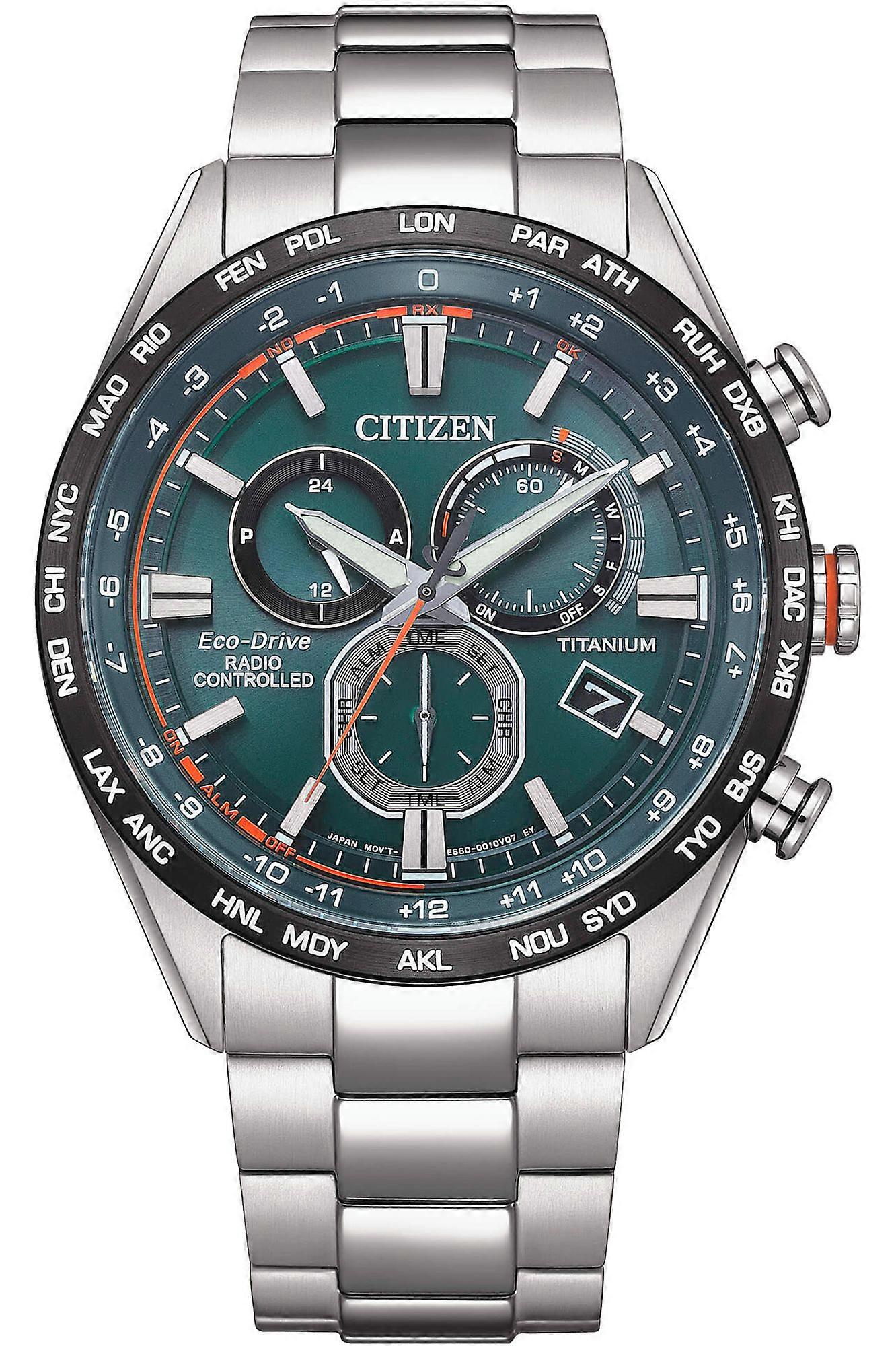 Citizen CB5946-82X - Titanium Male Solar Chronograph