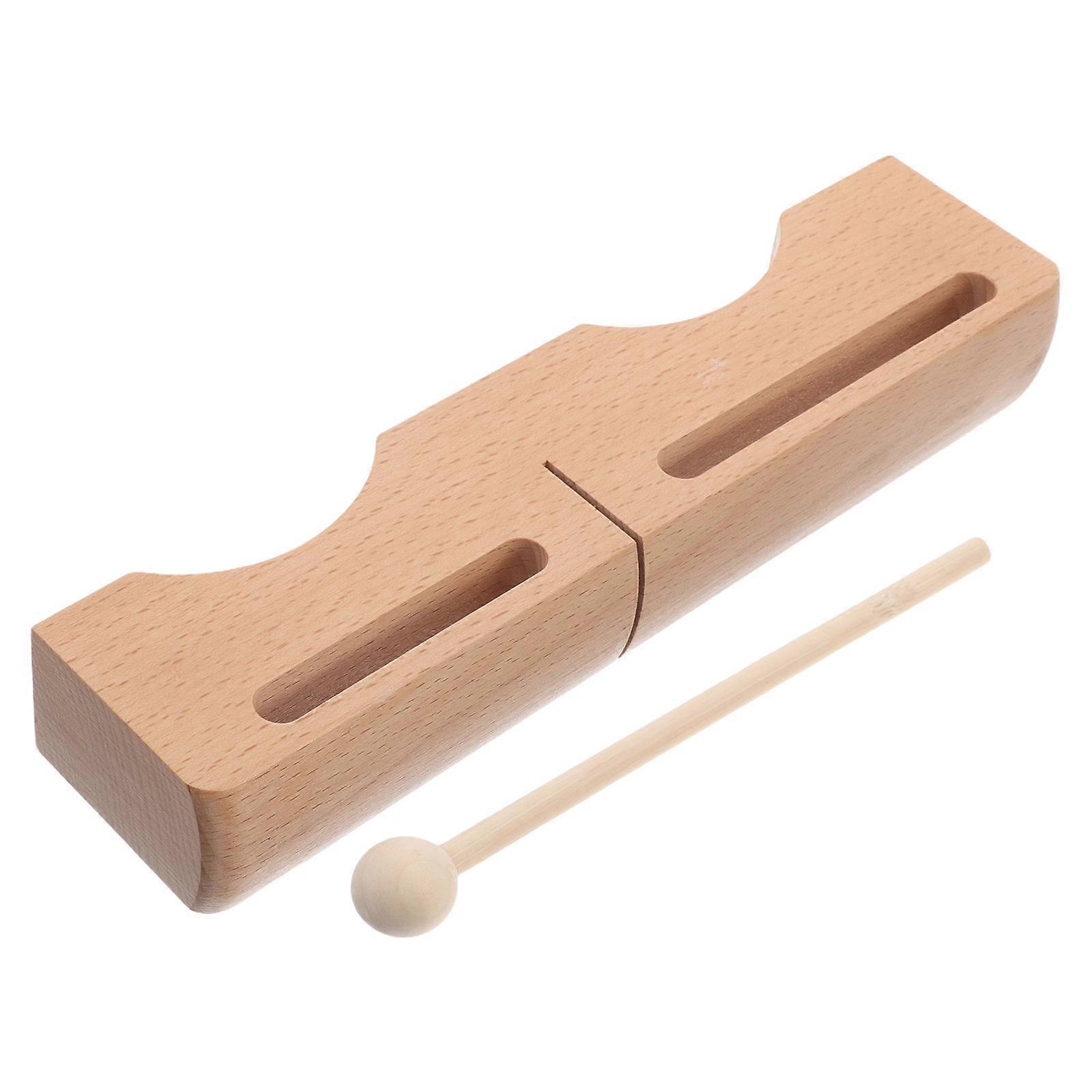 Light Yellow Hardwood Rhythm Instrument Block Ideal For Various Events Designed For Professional Musicians 3Pcs