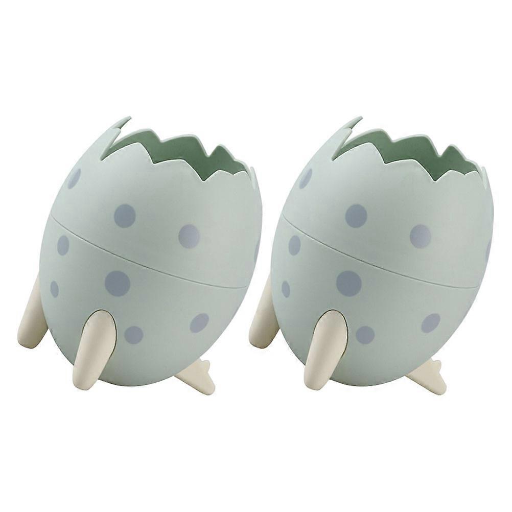 Desktop Pen Container Decorative Pen Holder for Storage 10Pcs Green