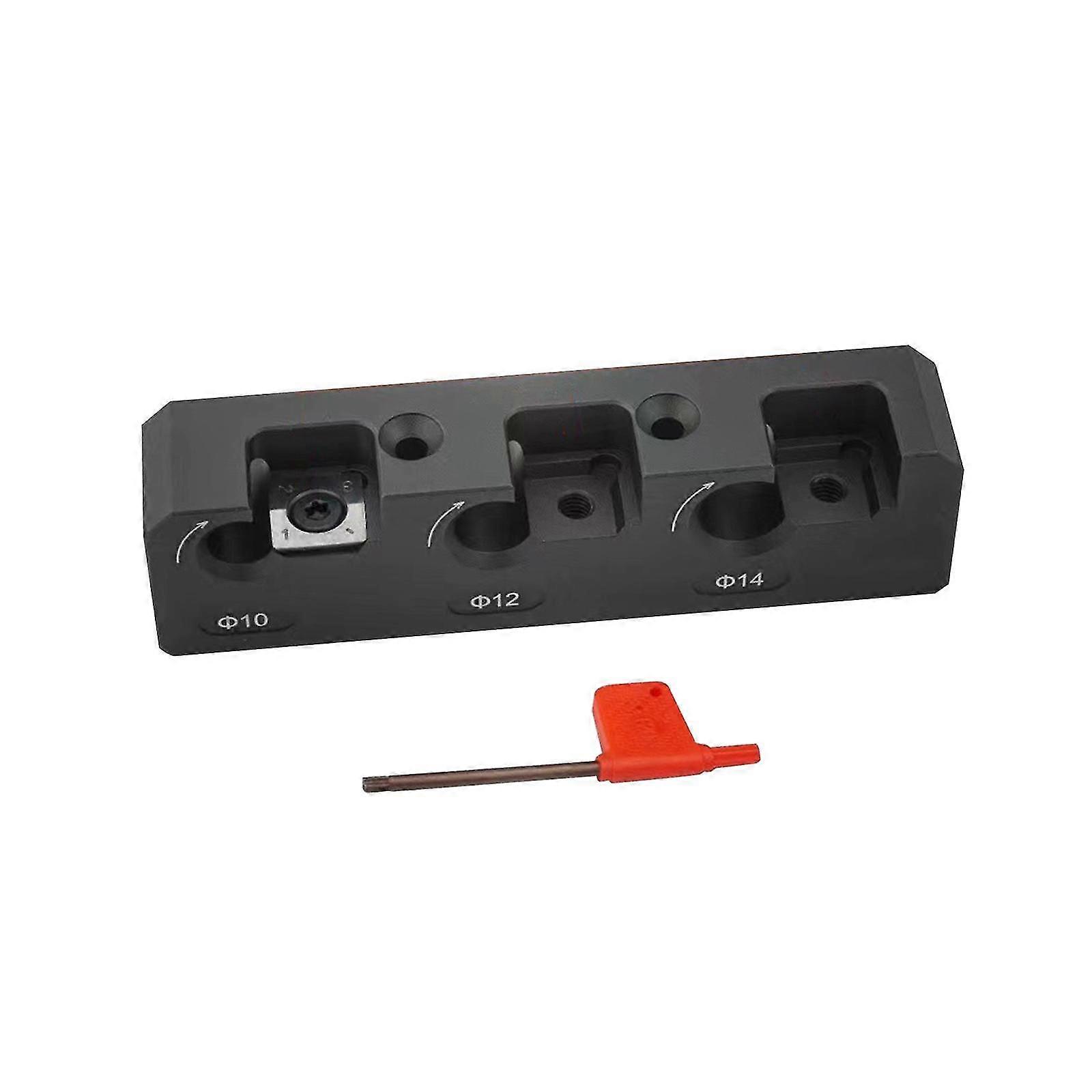 Rod Dowel Maker Jig Drill Guide DIY Tools Wooden Dowel Cutter Auxiliary Tool 10/12/14mm