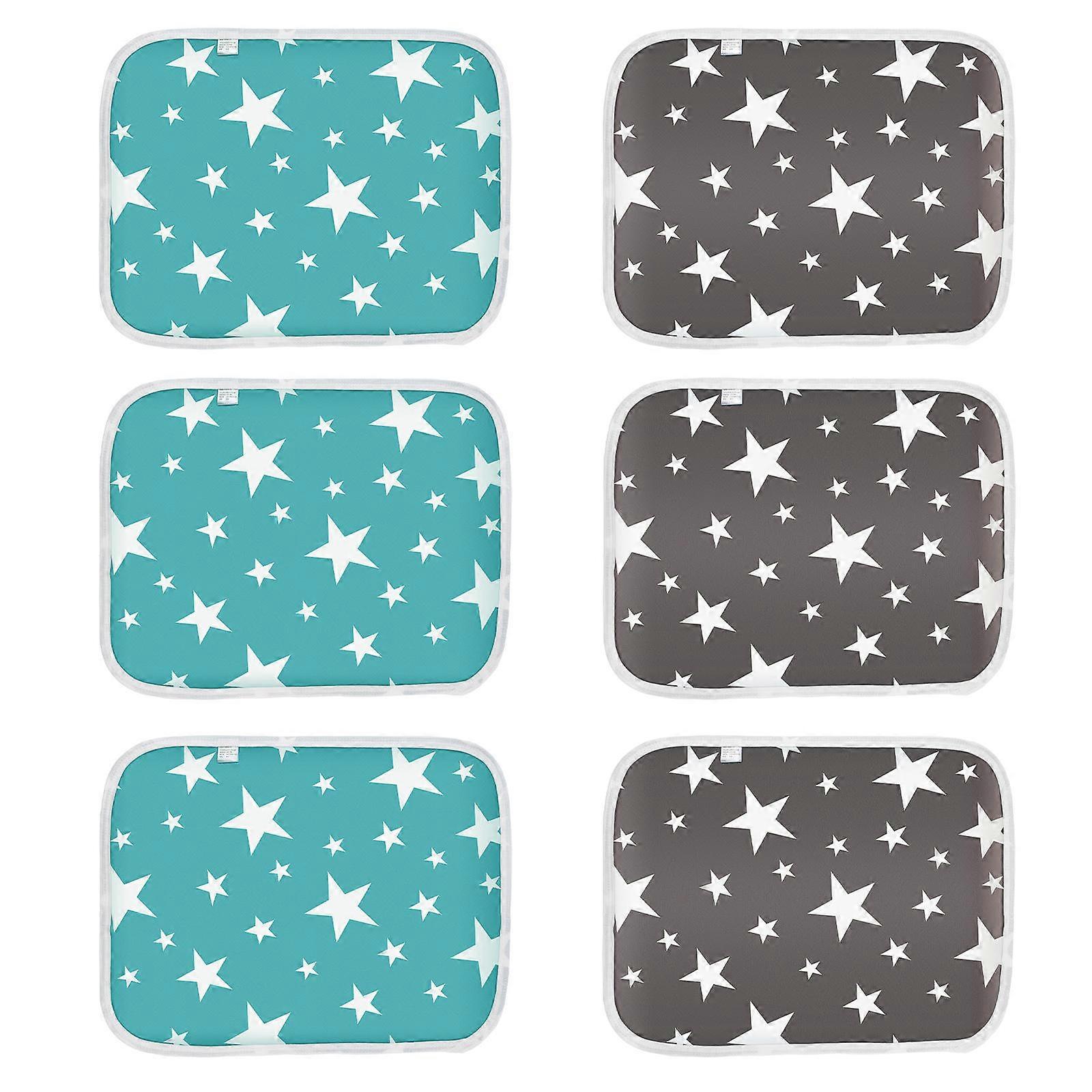 Pet Cage Mat Guinea Pig Cage Liners for Hamster Bedding 12Pcs