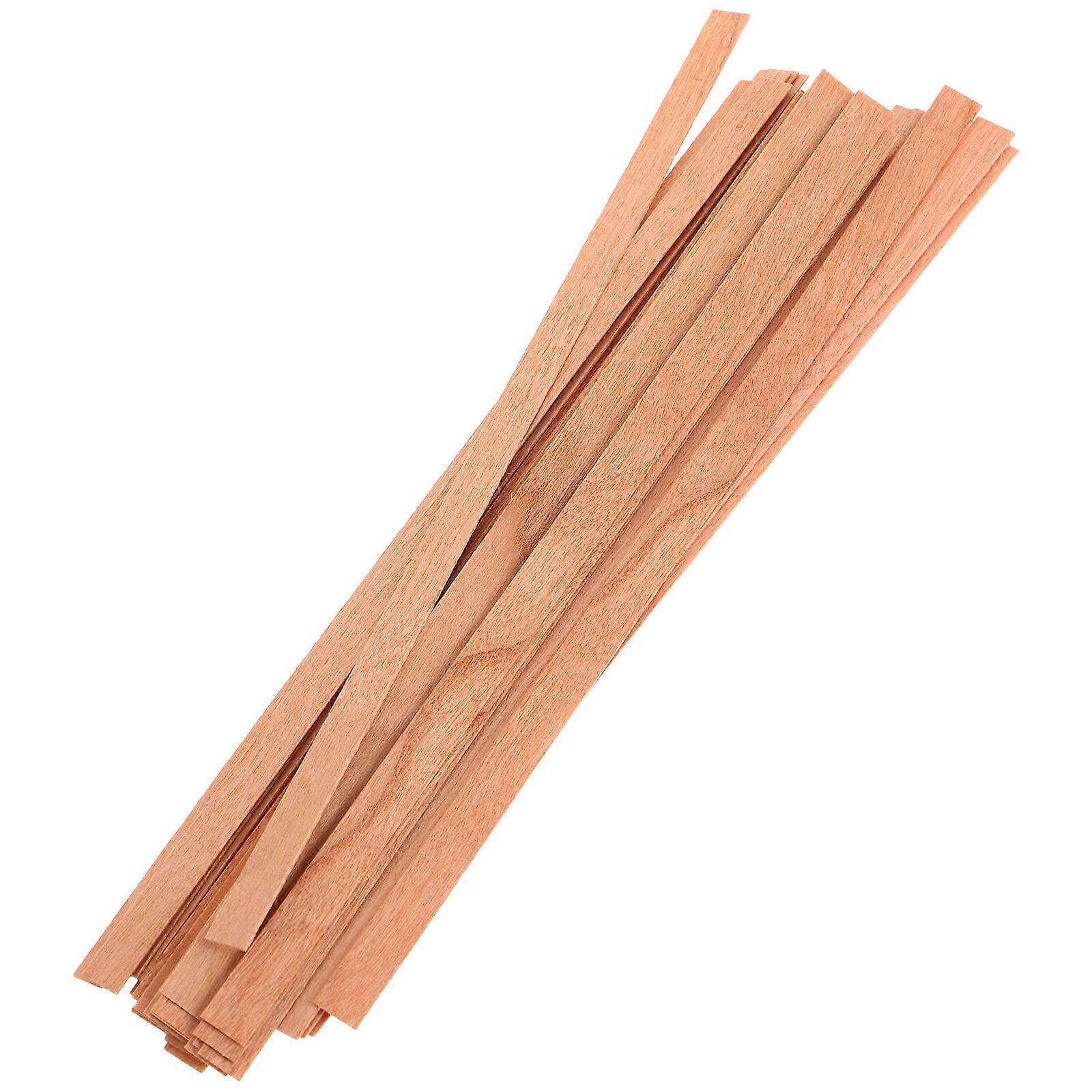 Wooden Wick for Candle Making Replacement Aromatherapy 150Pcs Set