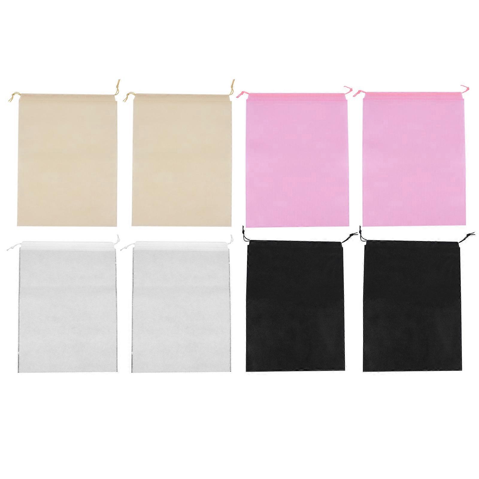 Drawstring Shoe Bags Cloth Bag Organizer for Storage Use 16 Pieces