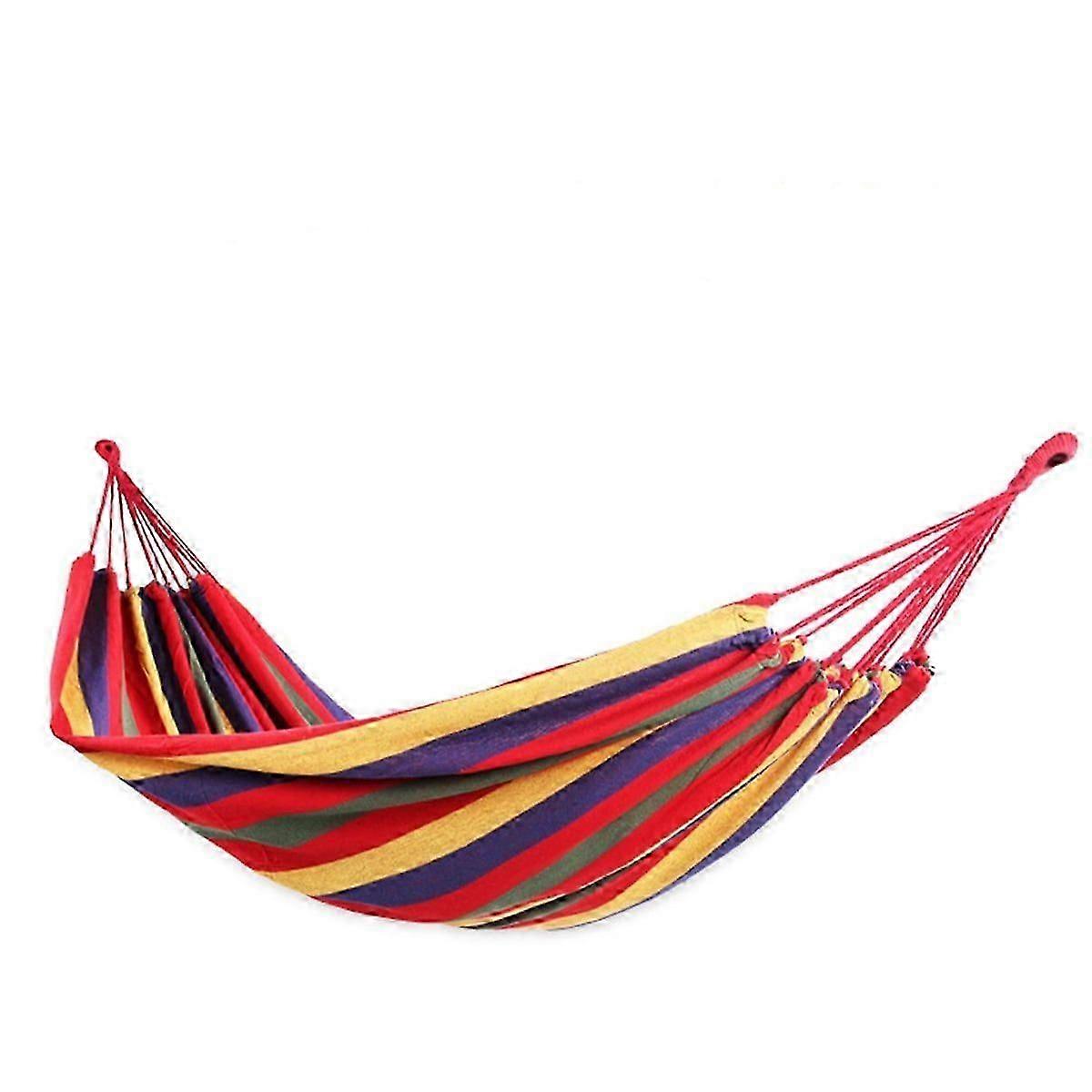 2025 Latest Model  Easy to Use Hammock Relaxing Travel Canvas Swing Hanging
